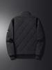 Men’s 2025 Winter Stand Collar Windproof Cotton Jacket - Thick Velvet, Middle-Aged Dad Style