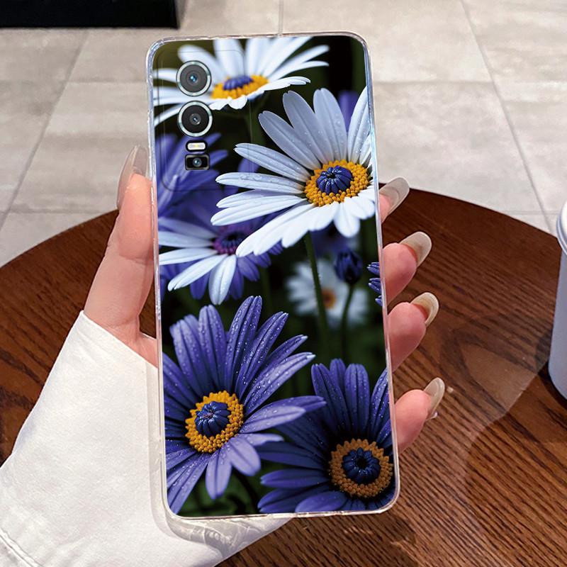 Casing For Vivo Y76S Y76 5G Phone Case Luxury Dragon Cute Cool Boys Girls Pattern Soft Silicone Back Cover Transparent TPU Shell