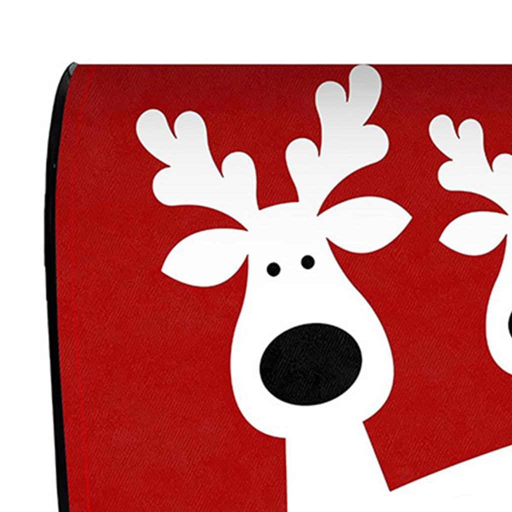 Winter Large Mailbox Cover Oversized Christmas Letter Box Cases Anti-Scratch Decorative Post Box Cover Wraps for Garden Ornament