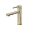 Washbasin Water Tap Bathroom Faucet Cold And Hot Mixed Bagnolux Brushed Gold Brass Deck Mounted Single Hole With Handle
