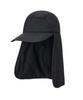 Bajal Va Square Windbreaker Cap Black