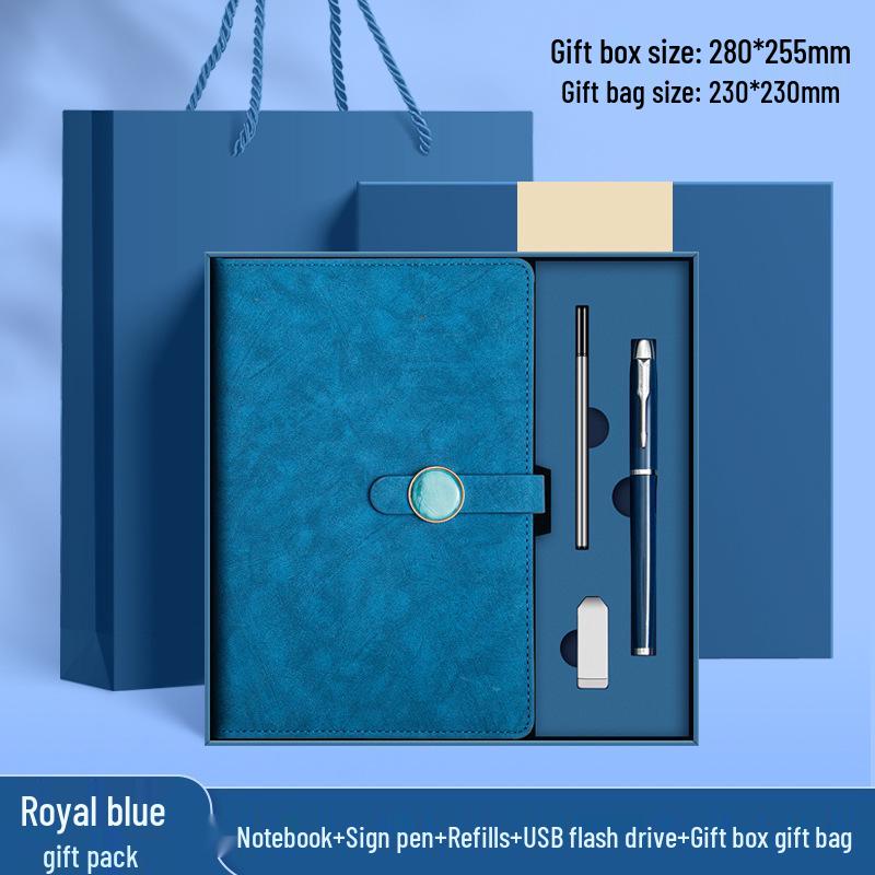A5 Premium Business Notebook Gift Set - Stylish Stationery Souvenir with Custom Logo