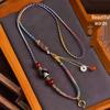 Cordon de Collier Thangka Tibétain Tissé à la Main pour Amulettes Pendentifs en Jade ou Or pour Hommes et Femmes