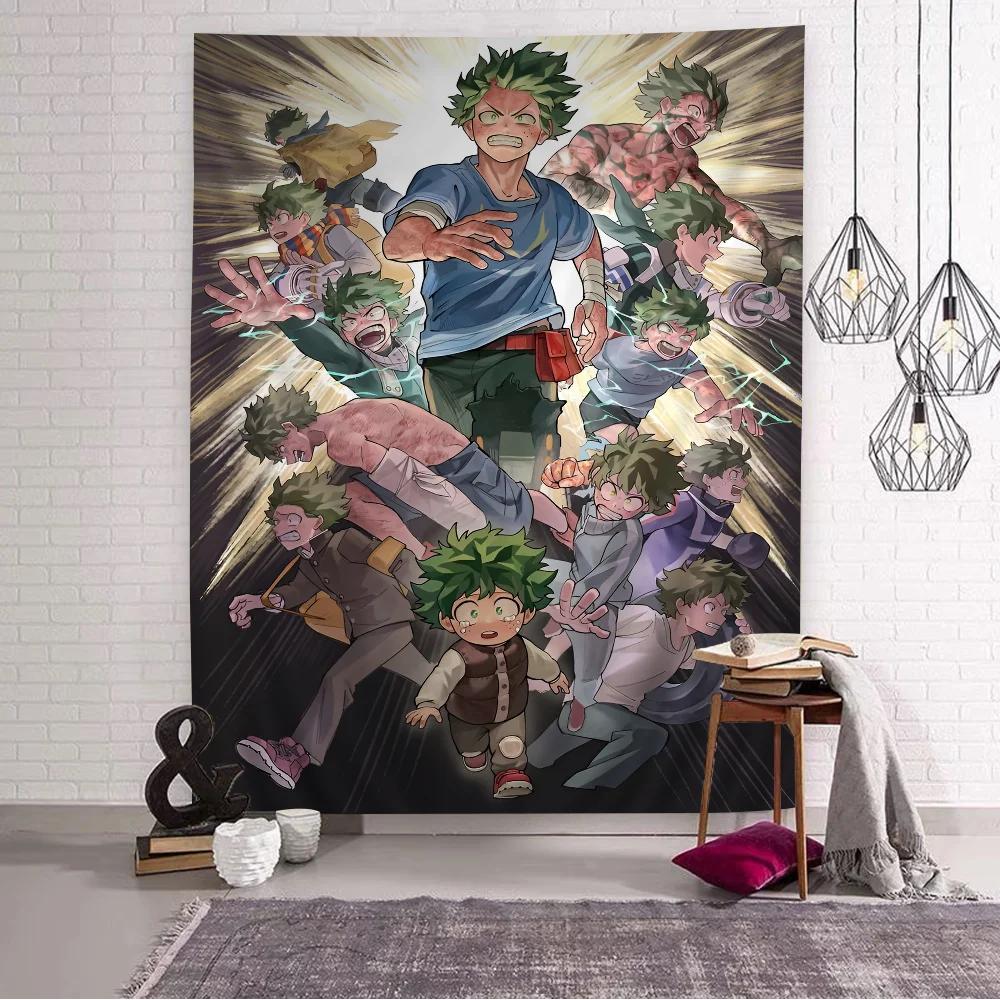 VIKAMA My Hero Academia Anime Wandkleed Schattig Decoratief Wandkleed Perfect Voor Woonkamers Slaapkamers En Woondecoratie