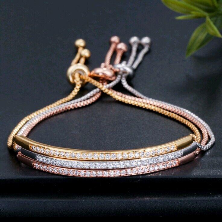Diamante armband Bling Sparkly Diamond Crystal dames dames sieraden cadeau