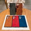 Retre PU Leather Phone Case For Samsung Galaxy S25 S24 S23 S22 S21 Ultra Plus FE EDGE Note 20 Ultra Plus Deer Head Case Cover