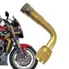 Auto-Radventiladapter mit 45/90/135 Grad Biegung Fahrradreifen-Verlängerungsventile für Motorräder