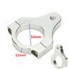 54mm CNC Motorcycle Aluminium Steering Damper Fork Frame Mount Clamp Bracket NEW