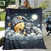 1pc Winnie The Pooh Printing Blanket - Soft, All-Season Throw for Living Room, Bedroom,Personalized Gift with Adorable Cartoon Design