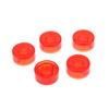 5Pcs Guitar Effect Pedal Foot Nail Cap Parts Foot Switch Toppers Knob Plastic Bumpers Footswitch Protector Accessories