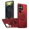 360° Magnetic Bracket Case For Samsung Galaxy S25 S24 S23 S22 Ultra S25FE S24FE S25Edge For Magsafe Armor Shockproof Cover