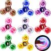 Fidget Spinners LED pour Enfants Adultes Jouets Fidget Sensoriels Lumineux Brillant dans le Noir Jouets TDAH Prix de Classe Favors de Fête