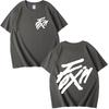 2026 Été Hotselling T-shirt en Coton Imprimé Tendance Mode Unisexe Lâche Décontracté Confortable Haut