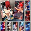 Todoroki Shoto MHA My Hero Etui na Telefon Pokrowiec dla Samsung Galaxy S26 S25 Edge S24 S23 Ultra S22 Plus S21 FE S20 + Art Spersonalizowane F