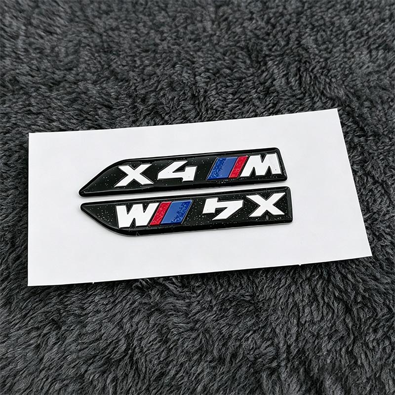 Car 3D Emblem Stickers Trunk Decorative Stickers For BMW X4 X5 X3 X6 F30 F10 E90 F20 E83 F25 G01 F26 G02 E70 F15 G05 E71 F16 G06 Jbhv81