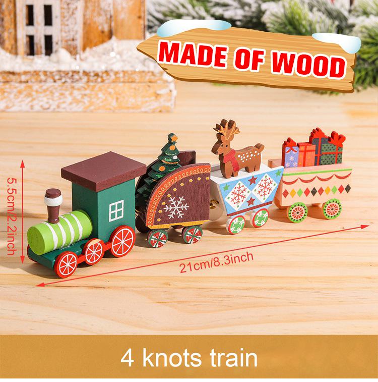 Weihnachtszug Frohe Weihnachten Dekorationen für Zuhause 2025 Weihnachtsschmuck Weihnachten Navidad Noel Geschenke Frohes Neues Jahr 2026 Geschenke