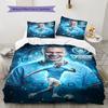 EH Player Bedding Quilt Set Quilt Cover Pillowcase Home Decoration Birthday Gift (1 * Duvet Cover + 2 * Pillowcase, Without Core)