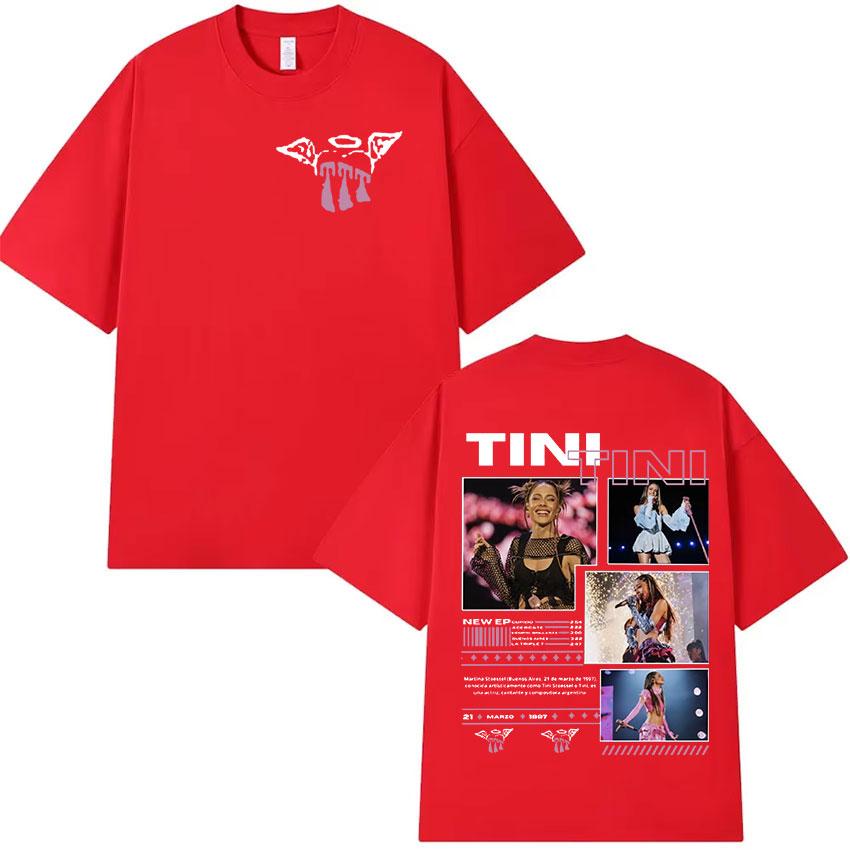 Rapper TINI TINI 2025 Graphic T Shirt Men Women Retro High Quality Fashion Tshirt Aesthetic Oversized Cotton Tshirts Streetwear