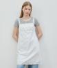 Oioi Collection Lace-Up Sleeveless Dress [White]