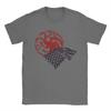 Strong Game of Thrones House Targaryen Sigil T-Shirts 100% Cotton Tees Crew Neck Short Sleeve T Shirt Newest Arrival Clothing