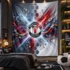 Arazzo da Appendere alla Parete Stampa Manchester United Tessuto per Soggiorno Camera da Letto Decorazione per la Casa