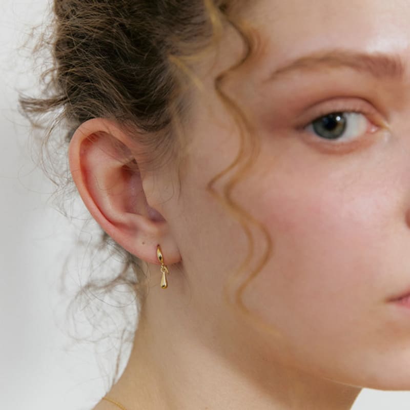 Mimesi Mini Drop Earring (gold Plated)