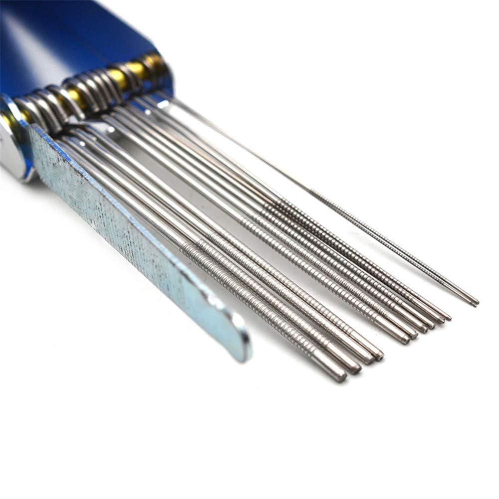 Guitar Nut File Set and Bridge Saddle Fret Nut Slotting Files Set