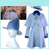 Harry Potter Škola Beauxbatons Uniforma Fleur Delacour Kostým Set Pro Cosplay