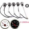 52MM Fuel Level Gauge with Fuel Level Sensor 150MM 200MM 250MM 400MM 500mm 0-190ohm Oil Liquid Tank Fuel Level Indicator