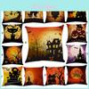 Premium Quality Fall Decor Pillow Case With Elegant Halloween Patterns