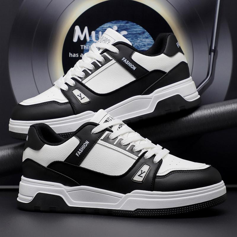 Men 's Casual Four Seasons Fashion Skateboarding Students Comfortable Sneakers Boys Trending Soft Sole Breathable Shoes