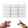 12-Cavity Rectangular Silicone Mold - Mousse Cake Chocolate Sandwich Ice Cream DIY Baking Tool