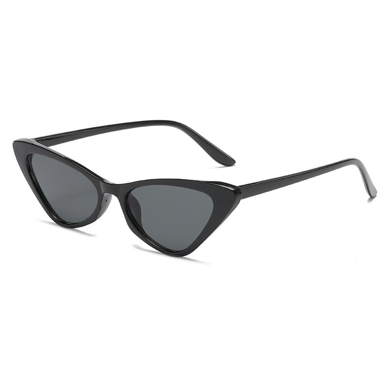 3 Pairs Per Set Small Cat Eye Sunglasses Women Cute Skinny Cat Eye Eyewear Retro Vintage Narrow Cateye Sunglasses Set