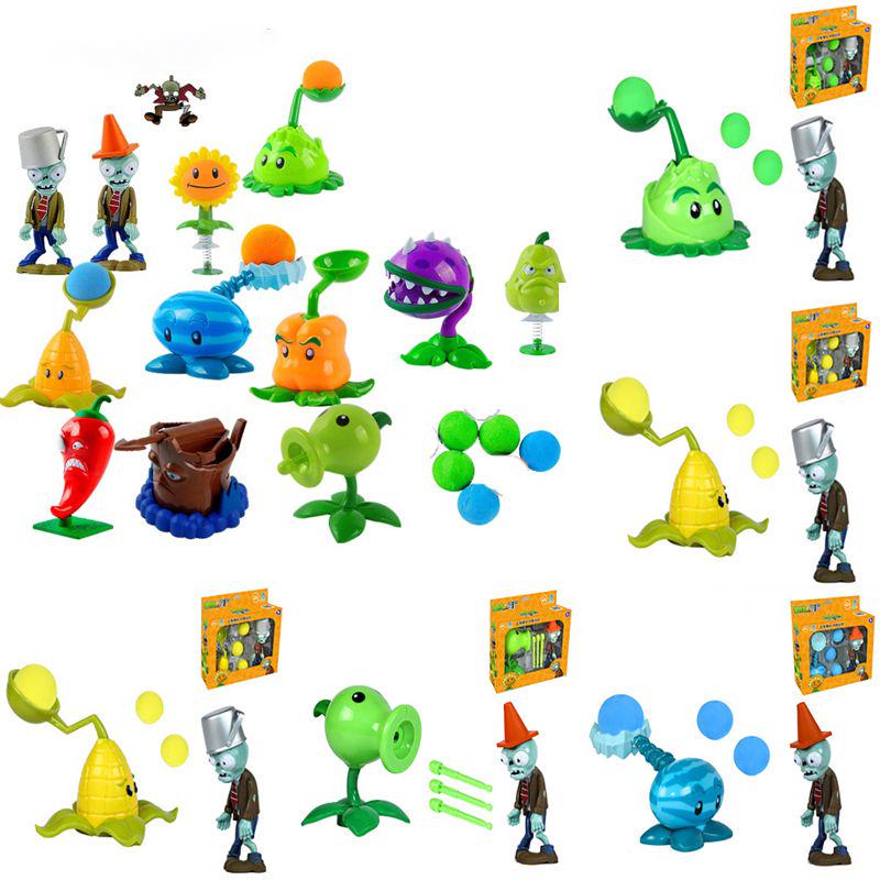 Engaging Plants Vs Zombies Toy Set Featuring Colorful Mini Action Figures For Kids