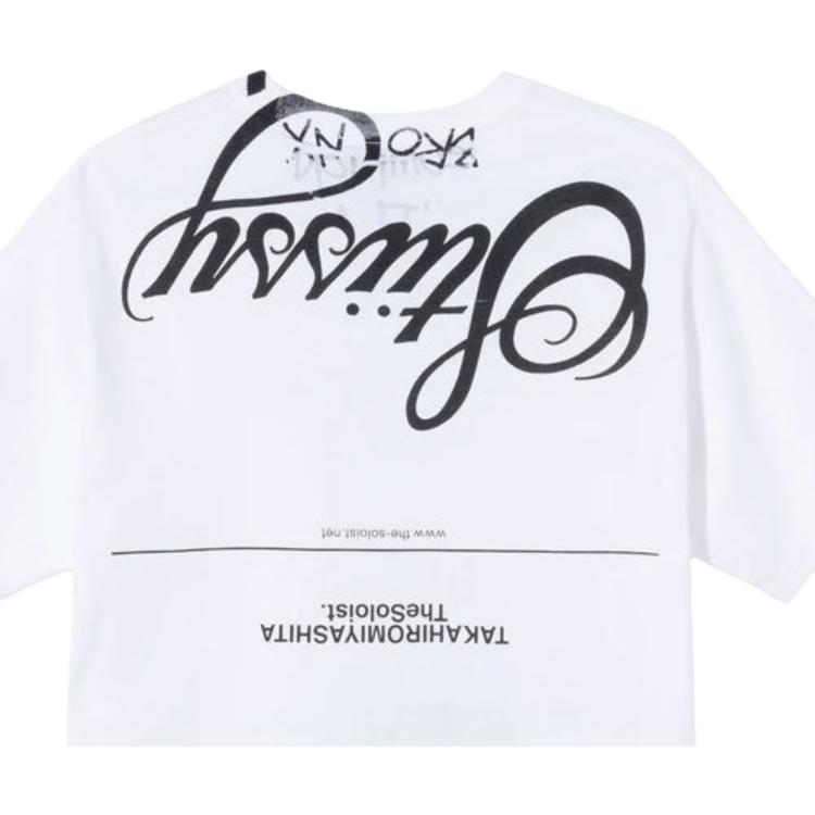 Stussy Σειρά Παγκόσμιας Περιοδείας 40ή Επέτειος Κοντομάνικο Drop Shoulder Αμερικάνικο Vintage T-Shirt Unisex Μπλούζες 3903647