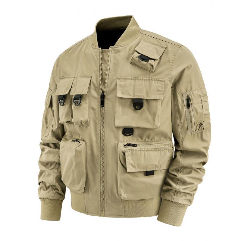 Flight Jacket Men's Mountain Outdoor Leisure Function Jacket Outdoor Photography Jacket Fishing Jacket