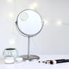 Mini 5X Make-upspiegels Draagbare HD Vergrotende Cosmetische Spiegels Ronde Speciale Spiegel voor Acne met 2 Zuignappen voor Thuis Reizen