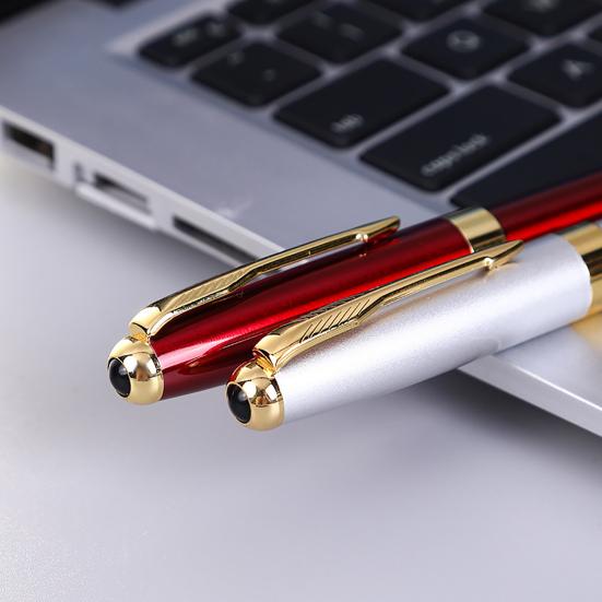 Podpisové pero Pohodlné uchopenie Kovové obchodné pero Odolné elegantné pero s hladkým písaním pre kancelársku domácnosť