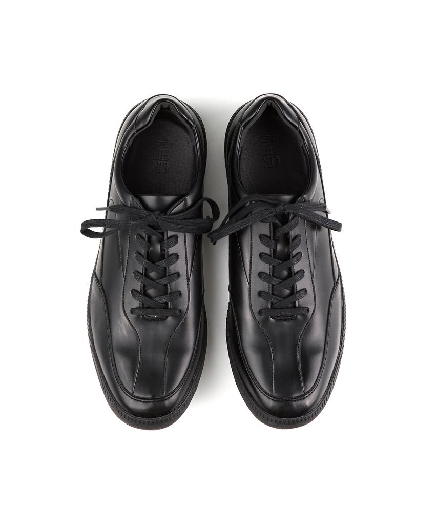 Draw Fit Felix Leather Sneakers [Black]