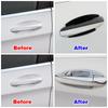 For Mercedes Benz A B C E CLA GLB GLC GLE GLS Class Exterior Refit Car Door Handle Bowl Cover Modify Frame Trim