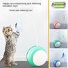 Brinquedos elétricos USB para gatos interativos, brinquedos de bola para gatos, brinquedos inteligentes com rolamento automático, brinquedos para treinamento de gatos, brinquedos para gatinhos que se movem sozinhos