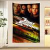 Classic Movies Fast  Furious Anime Colorful Tapestry Wall Hanging Bohemian Wall Tapestries Mandala Wall Art Decor