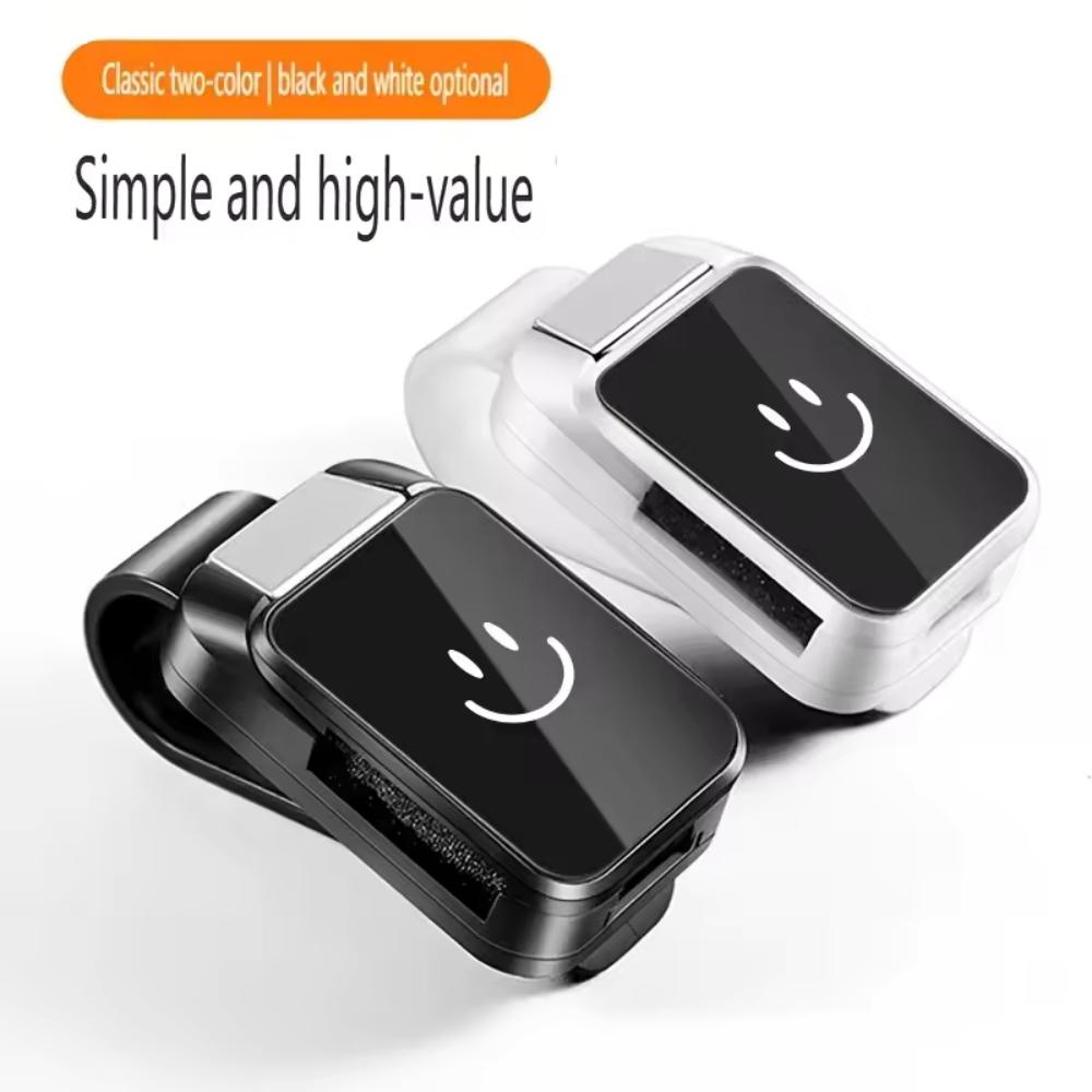 Universal Car Sun Visor Sunglasses Holder Clip ABS Material Eyeglasses Storage Box For Car Interior Auto Accessory Customizable