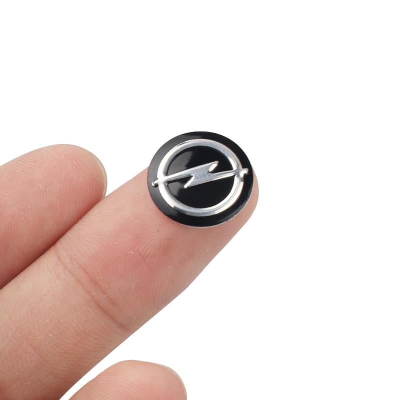 5/10/20PCS Auto Key Remote Fob 3D Aluminum Decal Car Key Shell Sticker For Opel Astra Insignia Mokka Zafira Corsa Vectra Antara Sx0