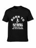 Born To Play Football TShirt Boys Girls Kids Funny Present Gift Sizes 113 Year