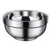 Homeglen Double-Layer Stainless Steel Rice Bowls (10-Pack)