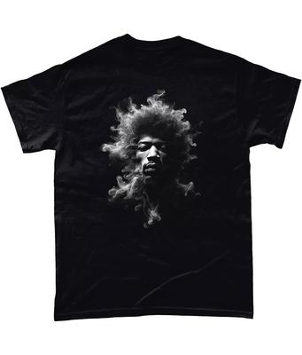 Tričko Jimi Hendrix Efekt dymu Obrázok Woodstock Purple Haze Experience