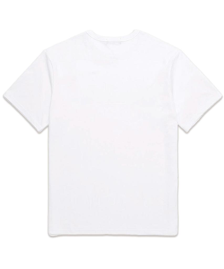 Ujeu Super Oversized Short Sleeve T-Shirt (Ds025) White