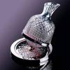 High Grade  Glass 360 Rotating Decanter Tumbler 1500Ml Decanter Wine Dispenser Aerator Mirror Jug Gift Bar Decoration