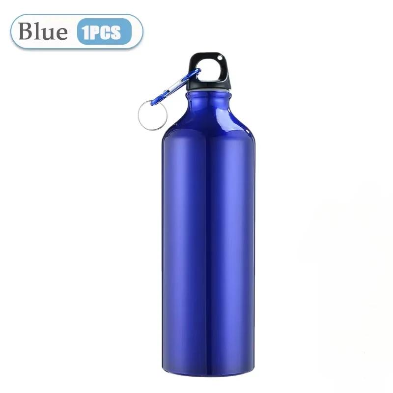 500/750mL Aluminum Outdoor Bike Sports Water Bottle Drinking Kettle Drinking Cup Leakproof Water Jug for Travel Running Camping